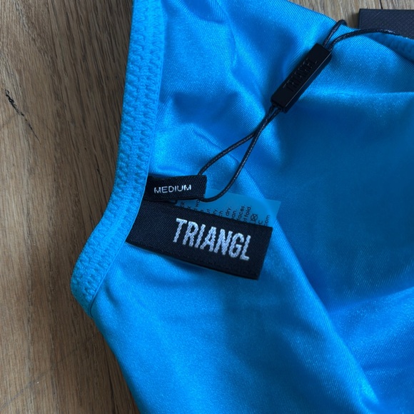 COPY - Triangl Blue Bikini Bottom - Picture 3 of 3